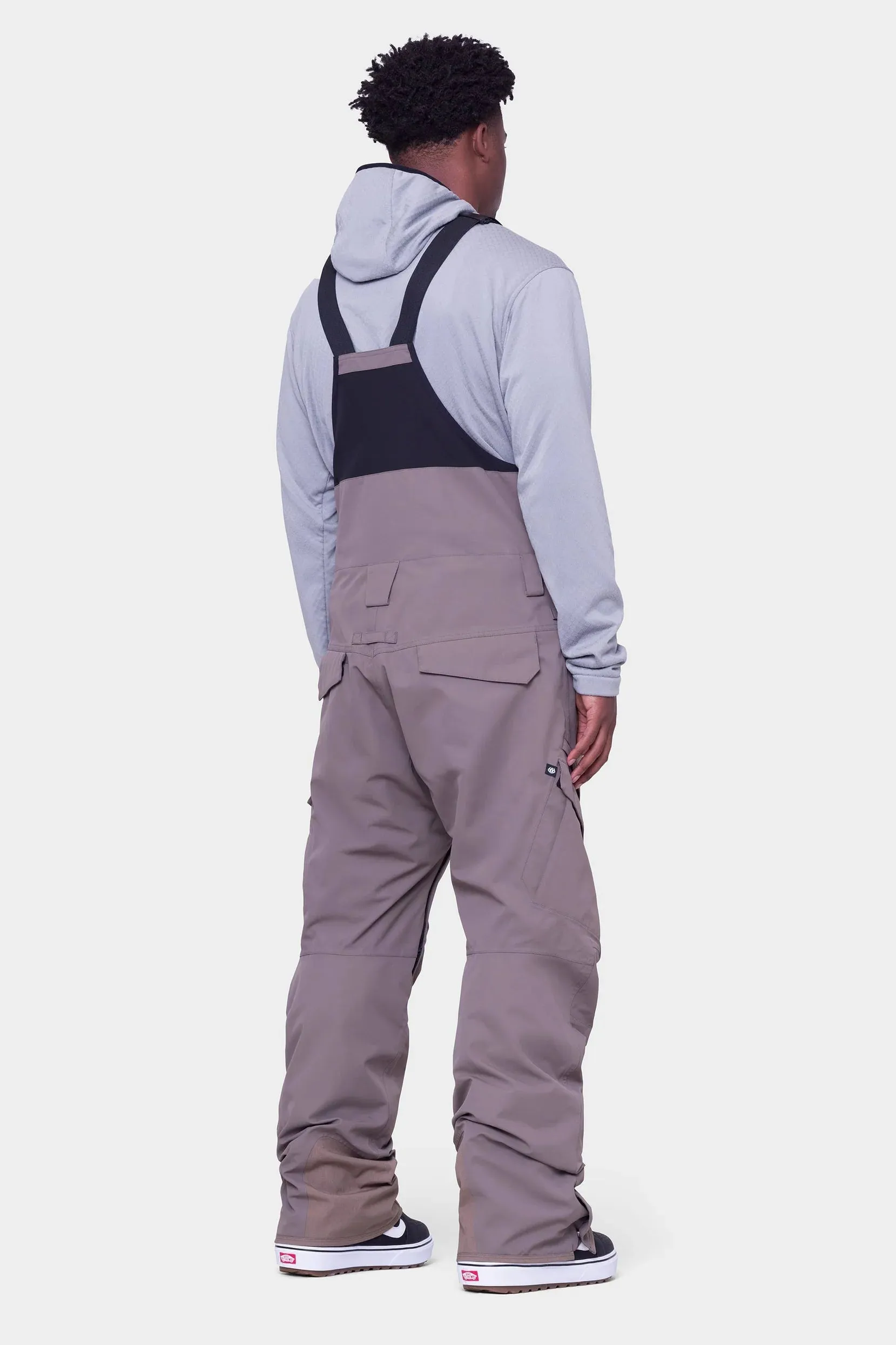 686 Smarty 3-In-1 Cargo Bib Snow Pants - Tobacco
