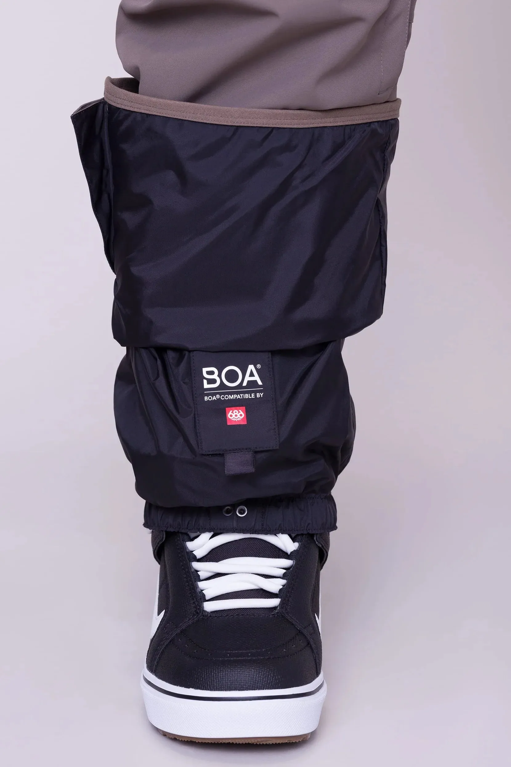 686 Smarty 3-In-1 Cargo Bib Snow Pants - Tobacco