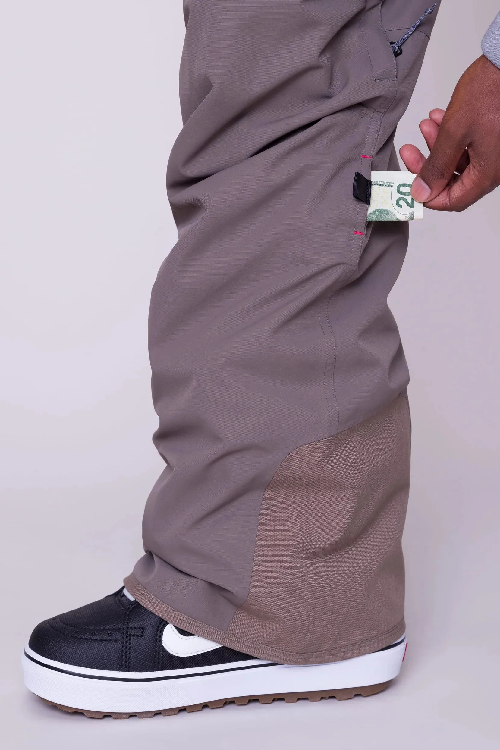 686 Smarty 3-In-1 Cargo Bib Snow Pants - Tobacco