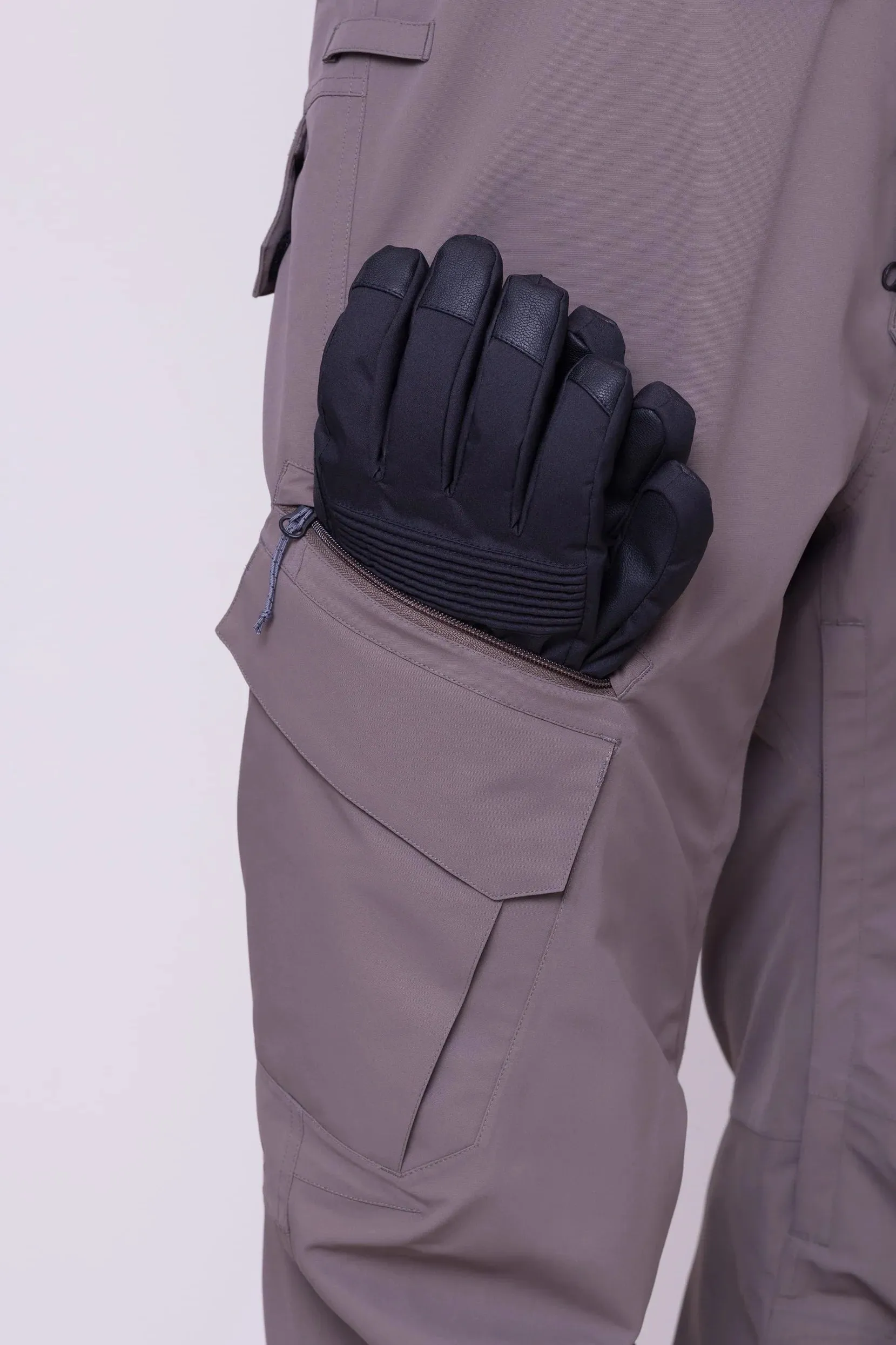 686 Smarty 3-In-1 Cargo Bib Snow Pants - Tobacco