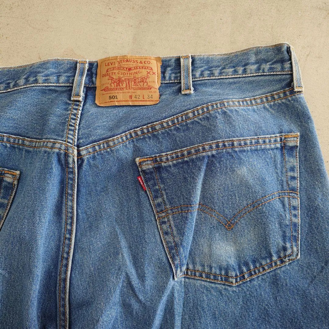 90年代　リーバイス501　アメリカ製　Levi's 501 W42 L34