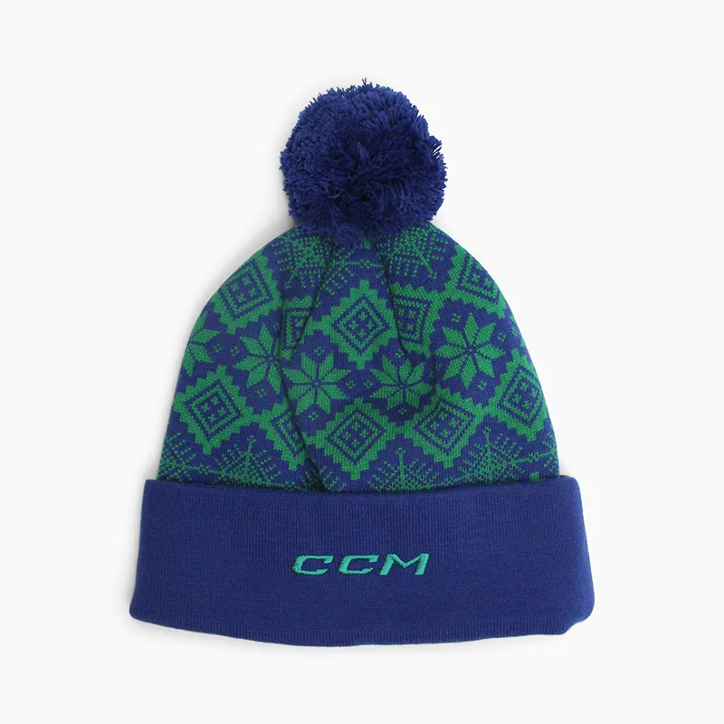 Abbotsford Canucks Festive Pom Knit Hat