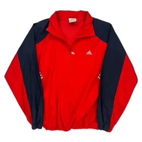 Adidas Jacket - Large Red Polyester