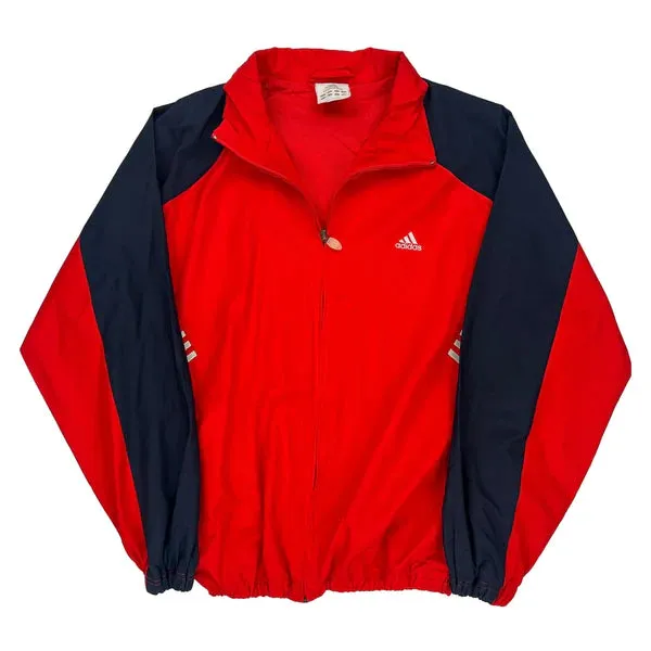 Adidas Jacket - Large Red Polyester