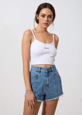 Afends Womens Brittany - Singlet - White