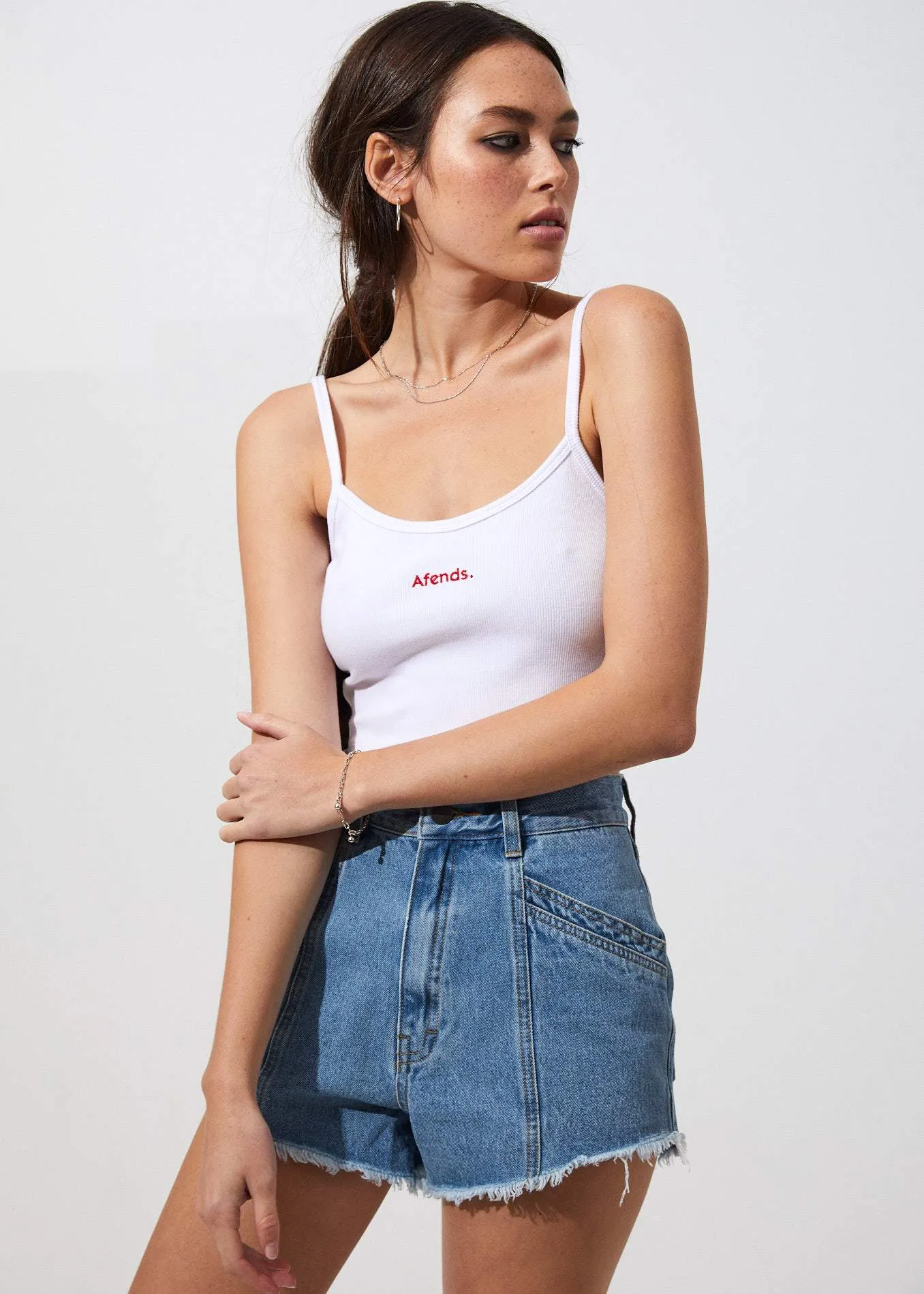 Afends Womens Brittany - Singlet - White