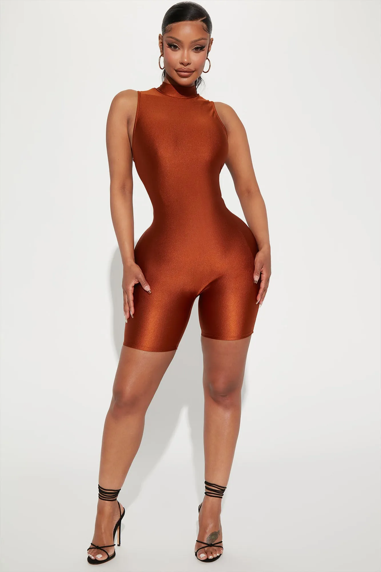 Aria Romper - Mocha