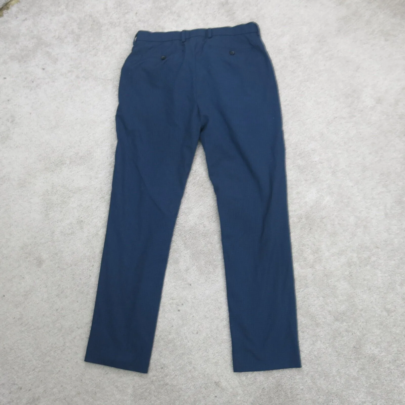 Banana Republic Mens Chino Pant Slim Fit Mid Rise Slash Pocket Blue Size 31X32