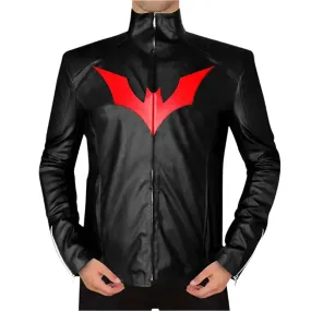 Batman Beyond Motorcycle Leather Jacket – Bold & Stylish