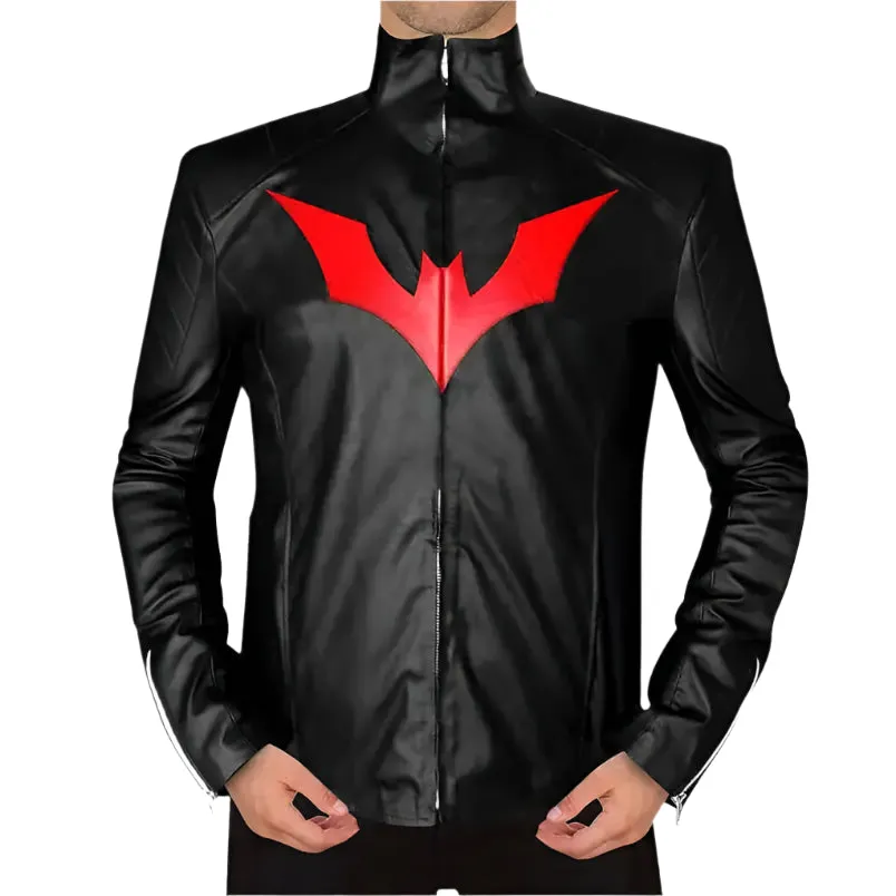 Batman Beyond Motorcycle Leather Jacket – Bold & Stylish