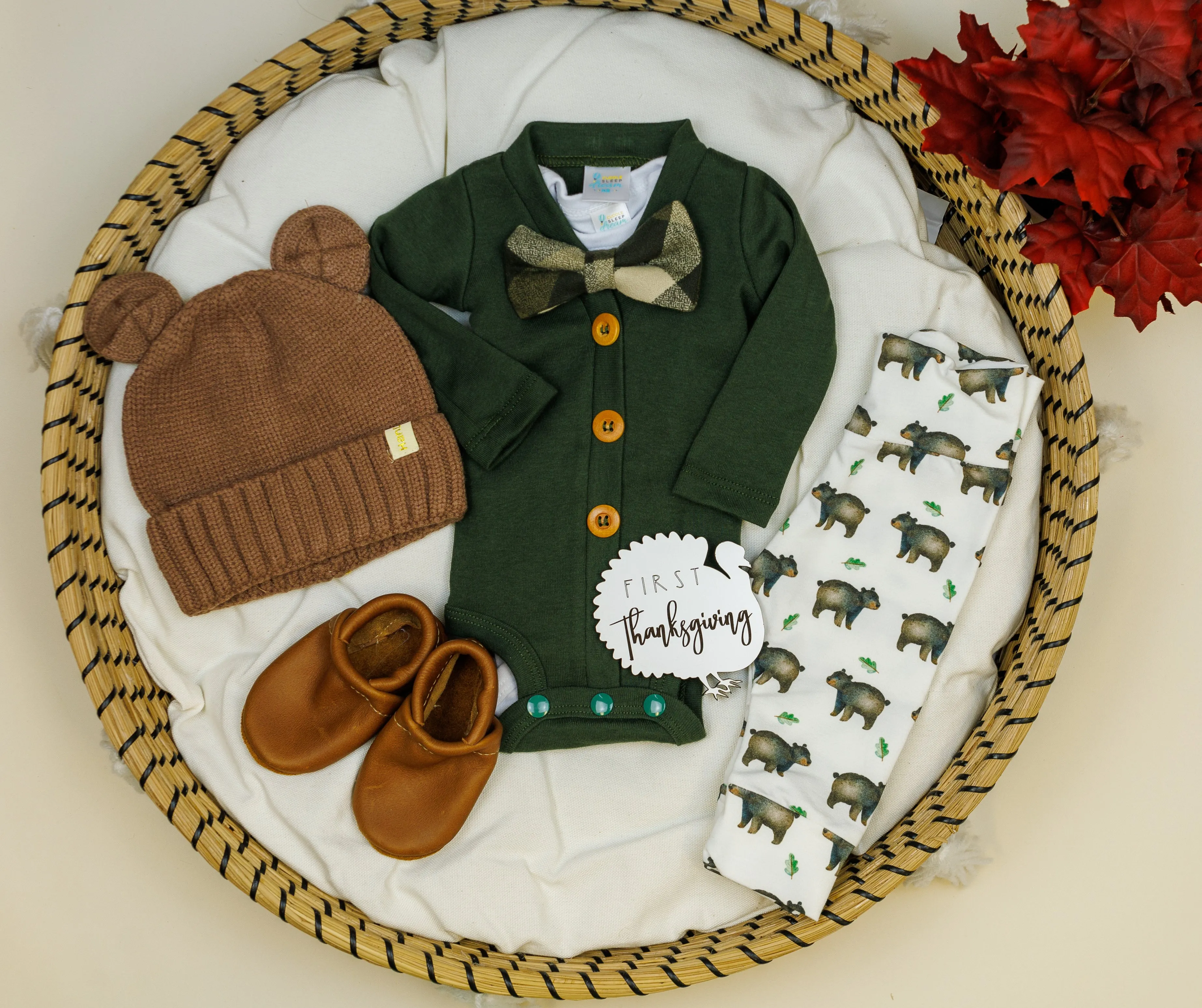 Bear Knit Beanies