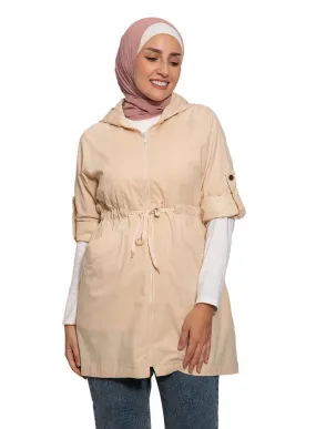 Beige Roped Jacket