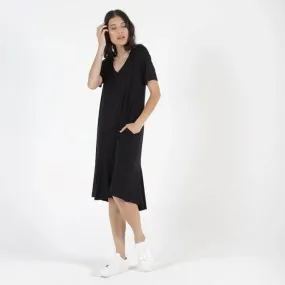 BETTY BASICS - Camden Dress Black/Avocado