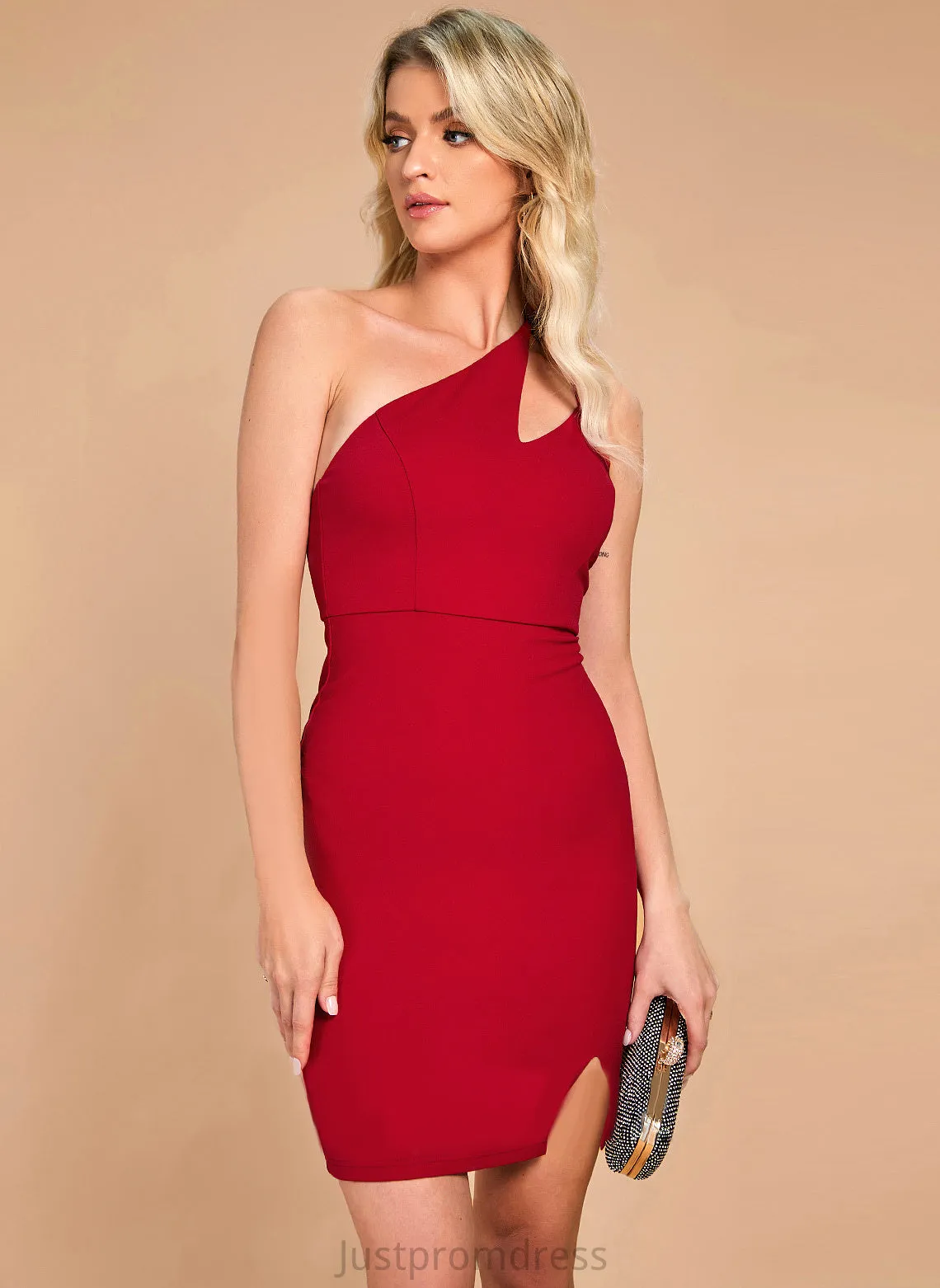 Bodycon Sleeveless Cotton Emely Shoulder Blends One Club Dresses Sexy Dresses Mini
