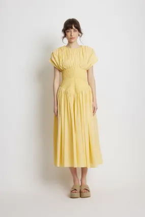 Bremen Rope Midi Dress - Italian Straw