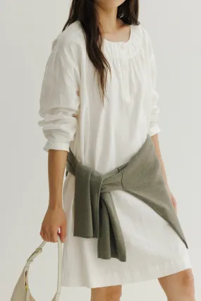 Brioche Dress -- Cotton • Linen