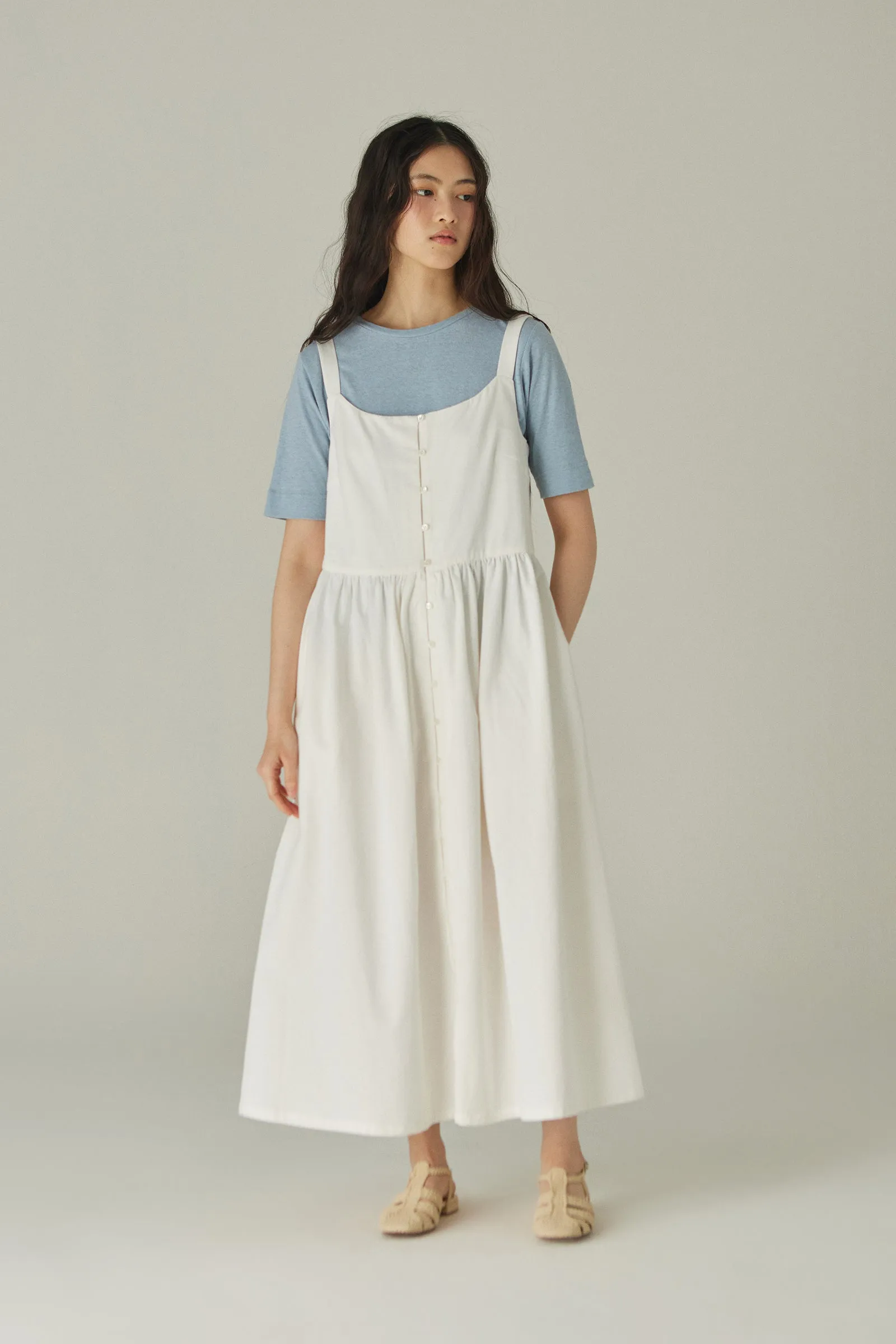 Canopy Dress -- Brushed Organic Cotton