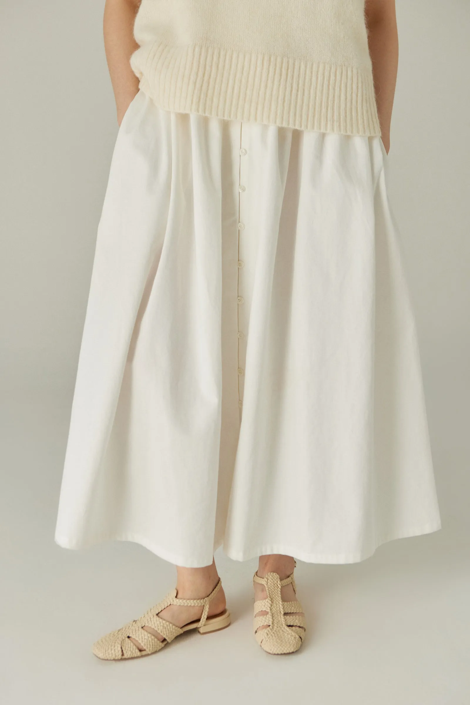 Canopy Dress -- Brushed Organic Cotton