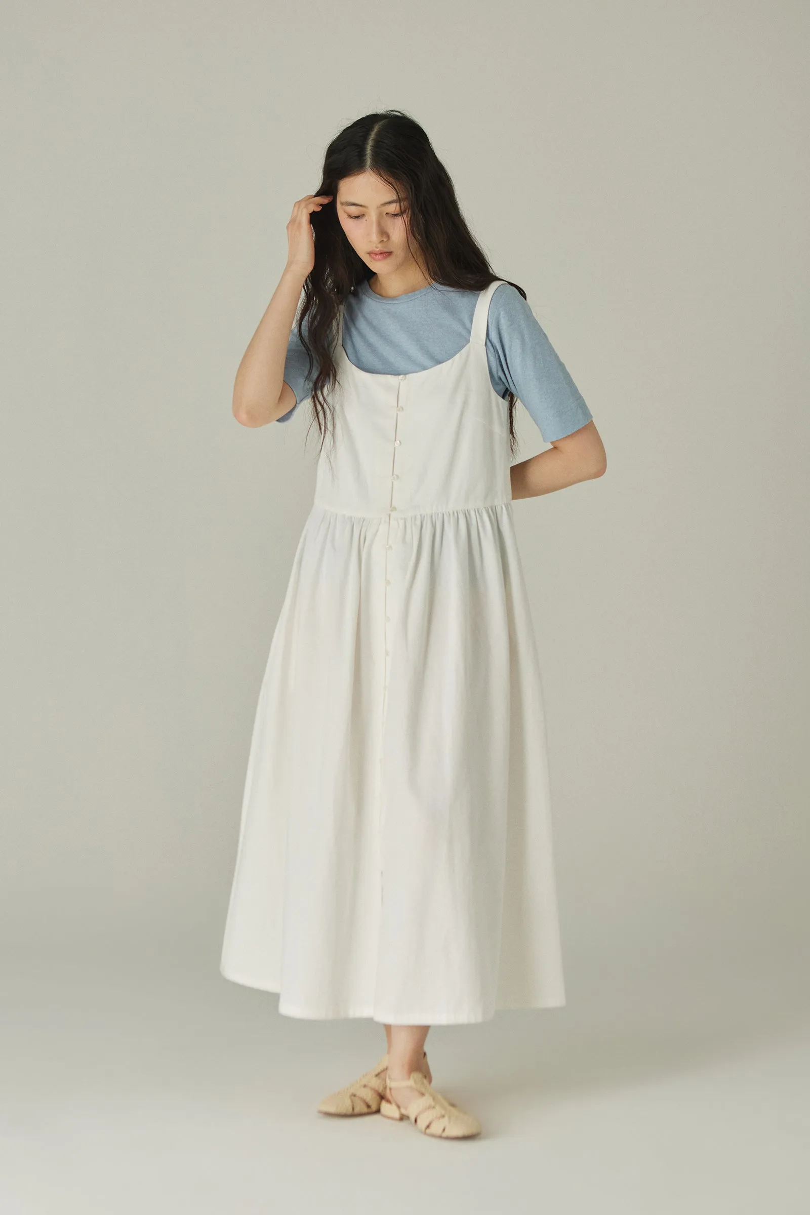 Canopy Dress -- Brushed Organic Cotton