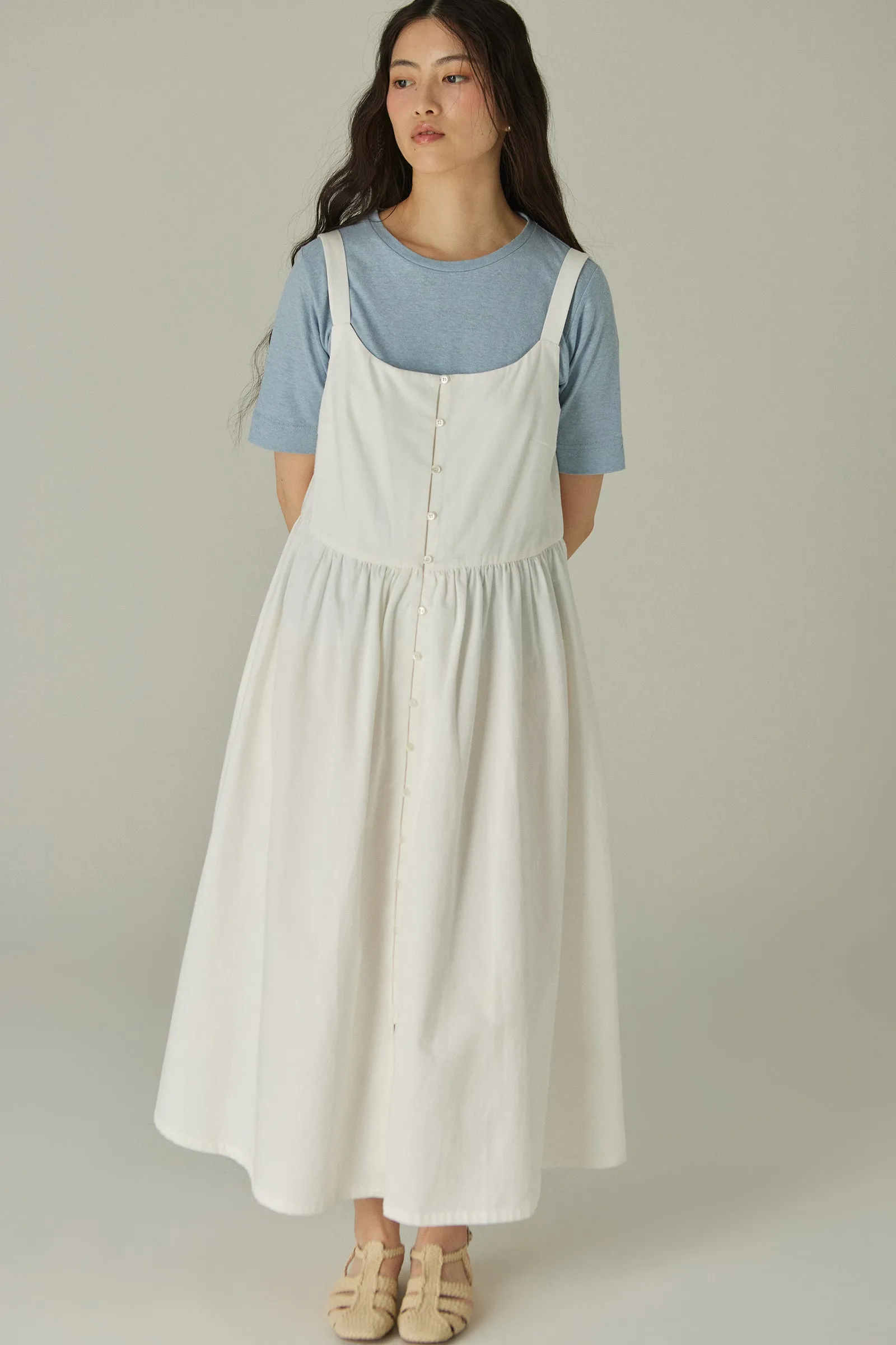 Canopy Dress -- Brushed Organic Cotton