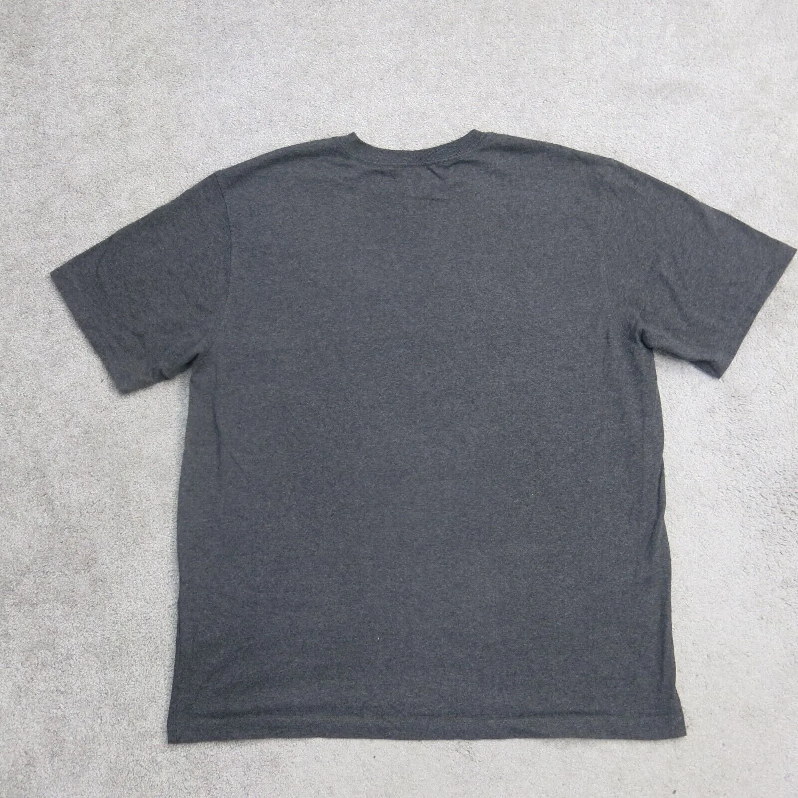 Carhartt Shirts Mens L Gray Short Sleeve Loose Fit Casual Outdoors Crew Neck Tee