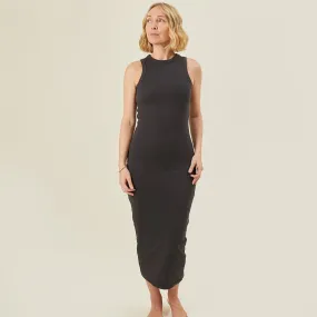 Chalk - Nancy Dress - Charcoal