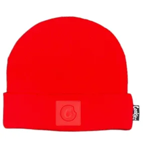 Cookies Monaco Honeycomb Knit Beanie (Red) 1556X5652