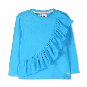 Cotton Knit Wave Top