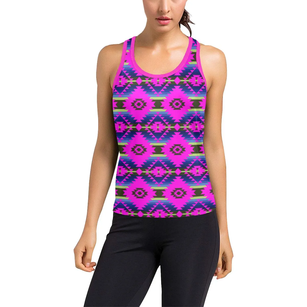 Cree Confederacy Ribbon Dress Women's Racerback Tank Top