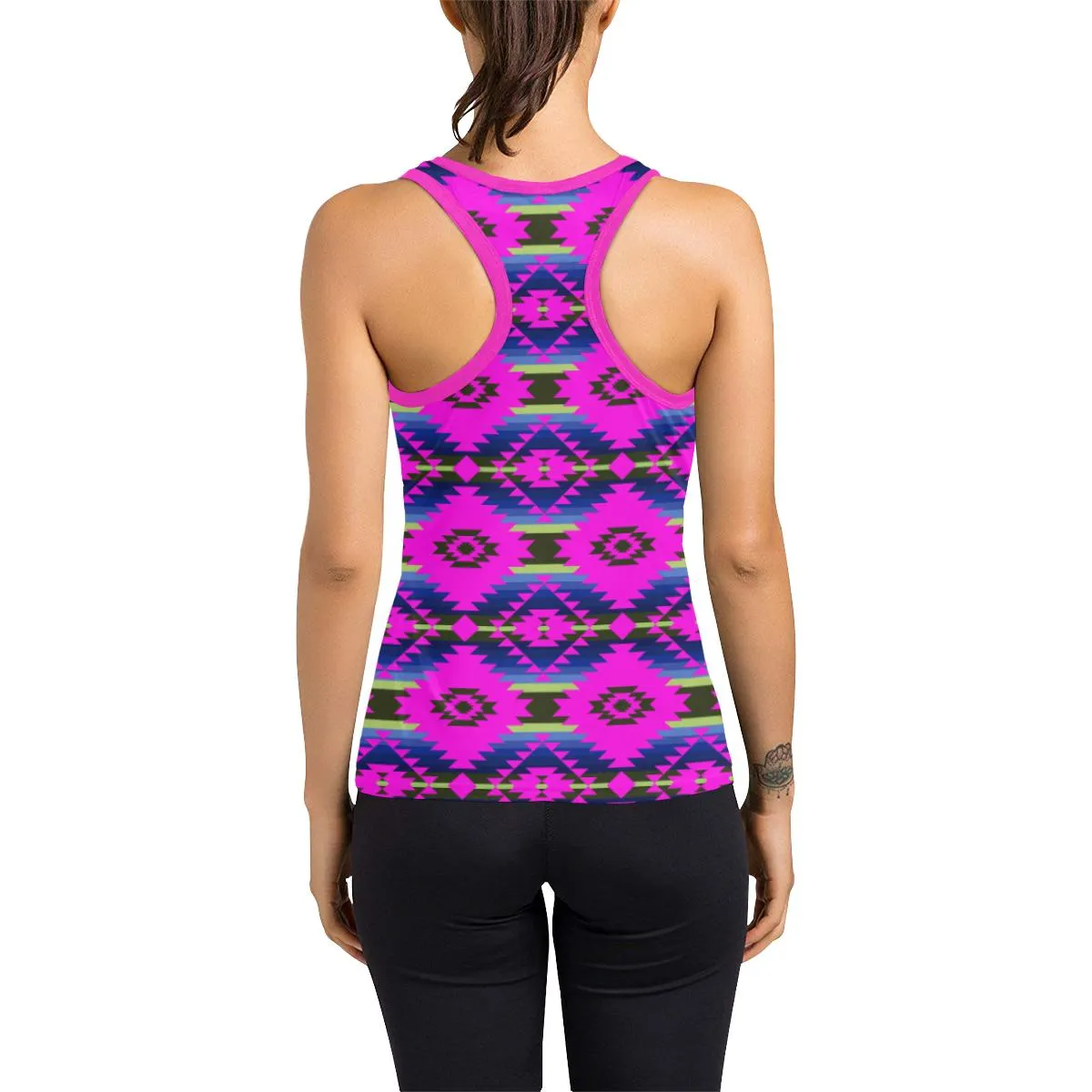 Cree Confederacy Ribbon Dress Women's Racerback Tank Top