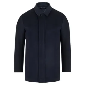 Daniel Grahame 90426 79 Navy Brogan Overcoat