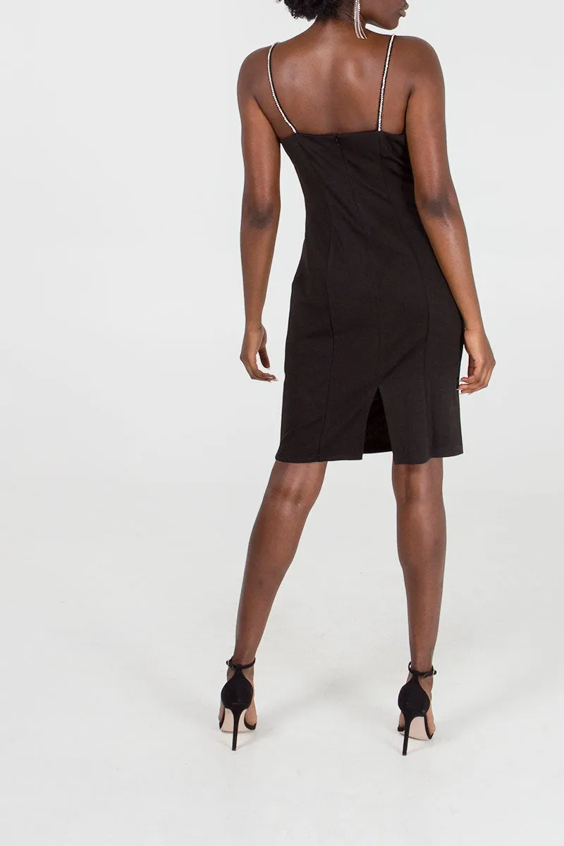 Diamante Detail Bodycon Dress