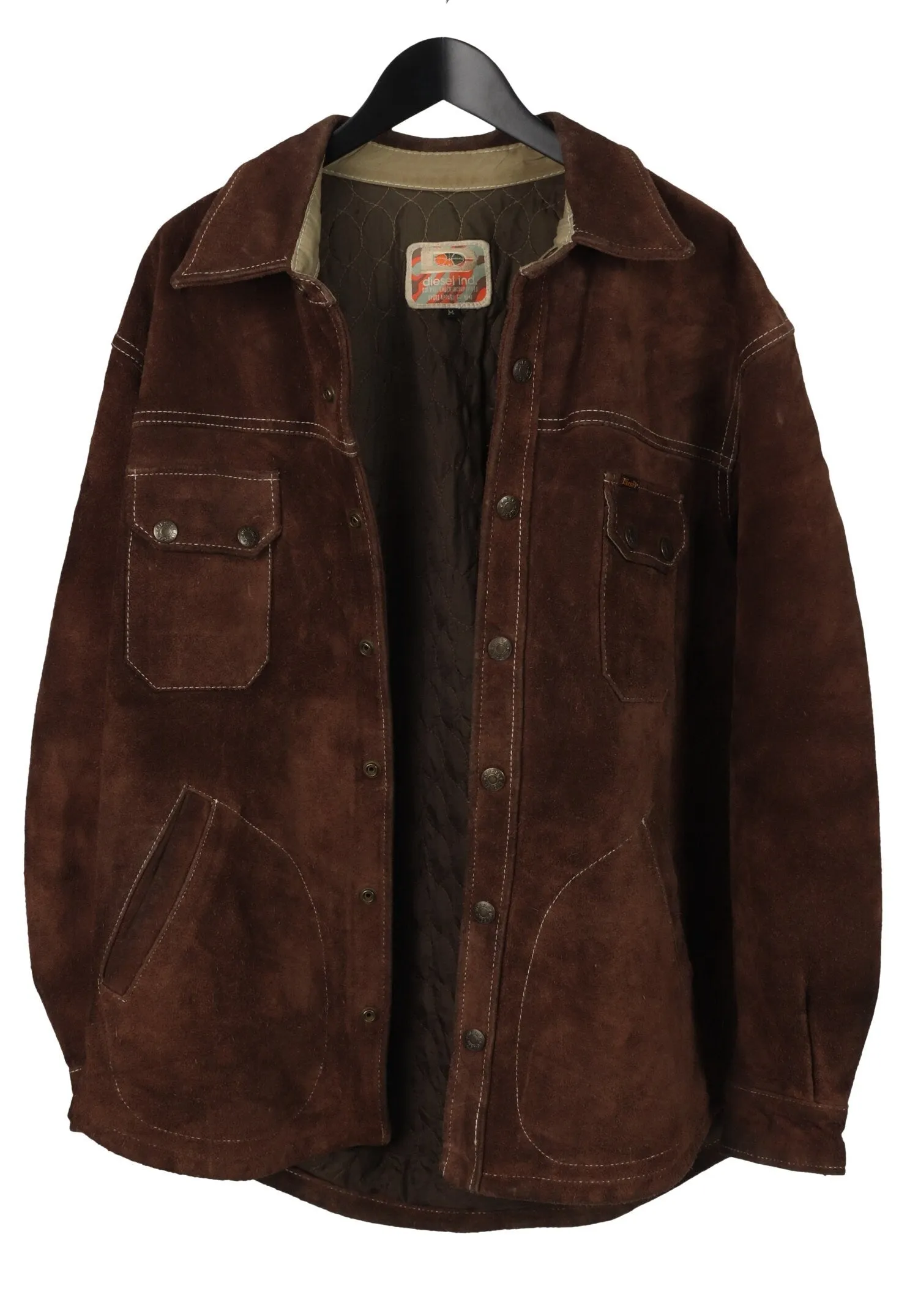 Diesel Vintage Suede Leather Jacket/Size M
