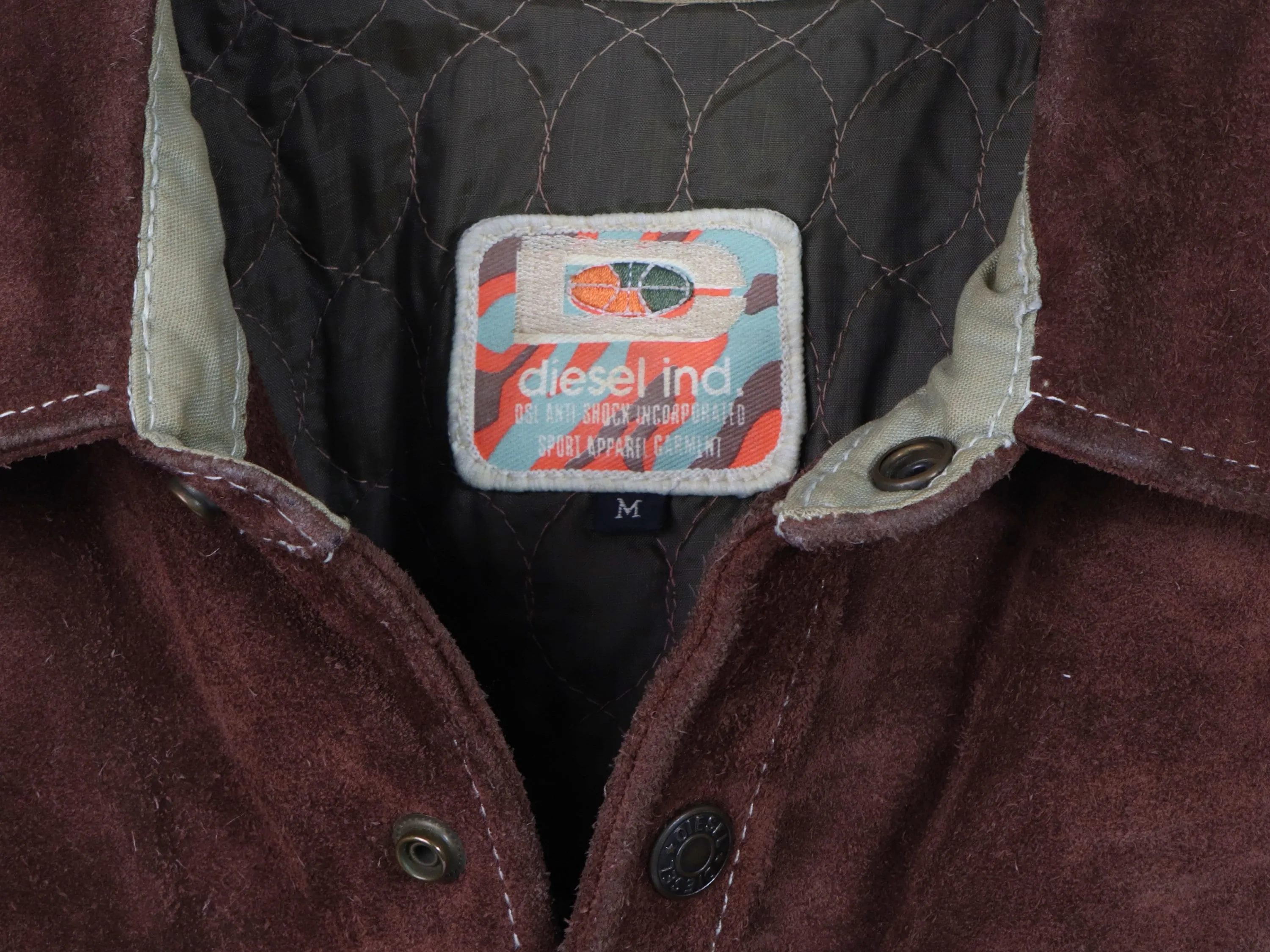 Diesel Vintage Suede Leather Jacket/Size M
