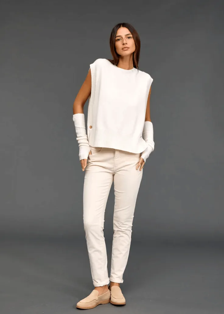 Dino Chino Pants - Creme