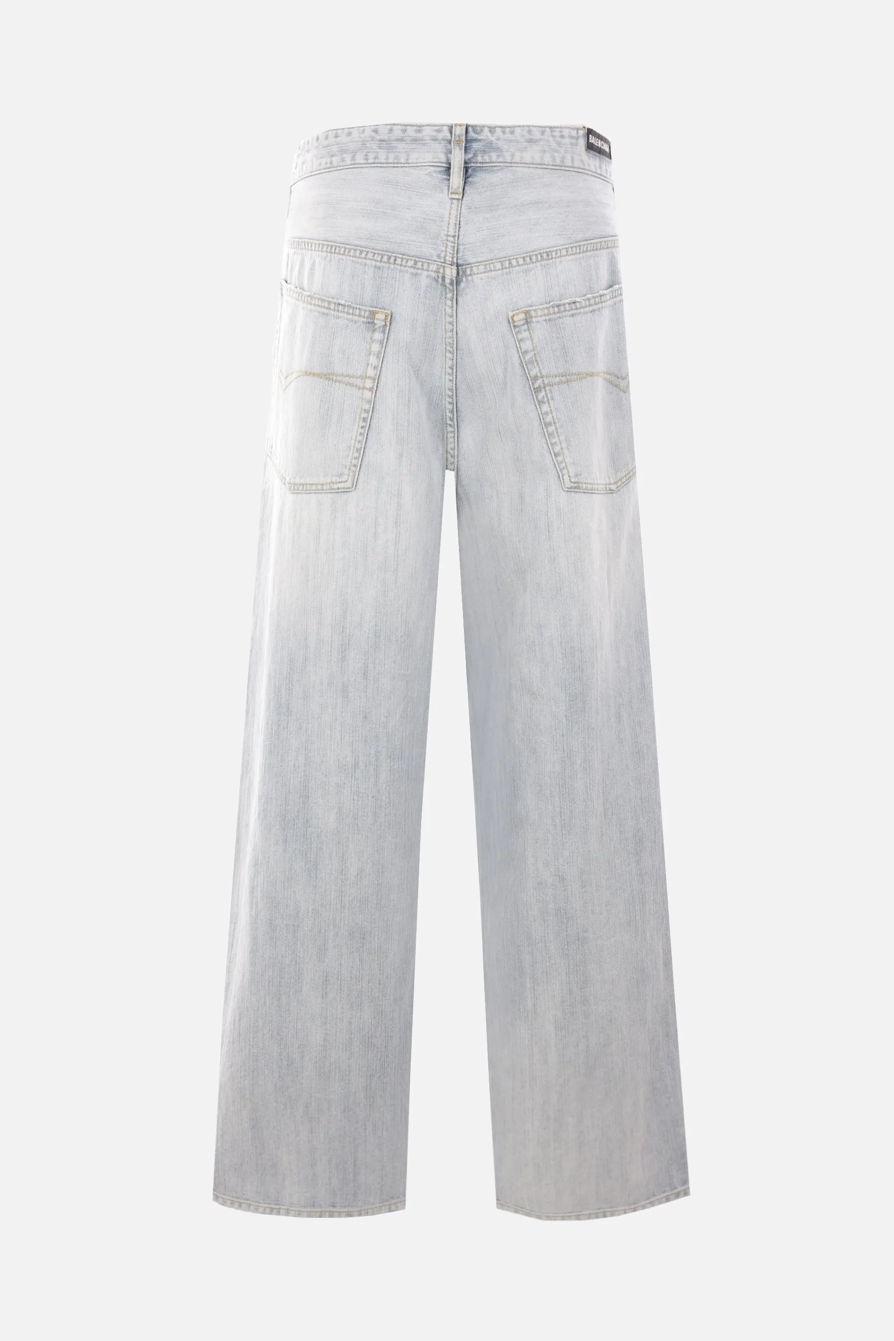 Distressed Baggy Denim Jeans