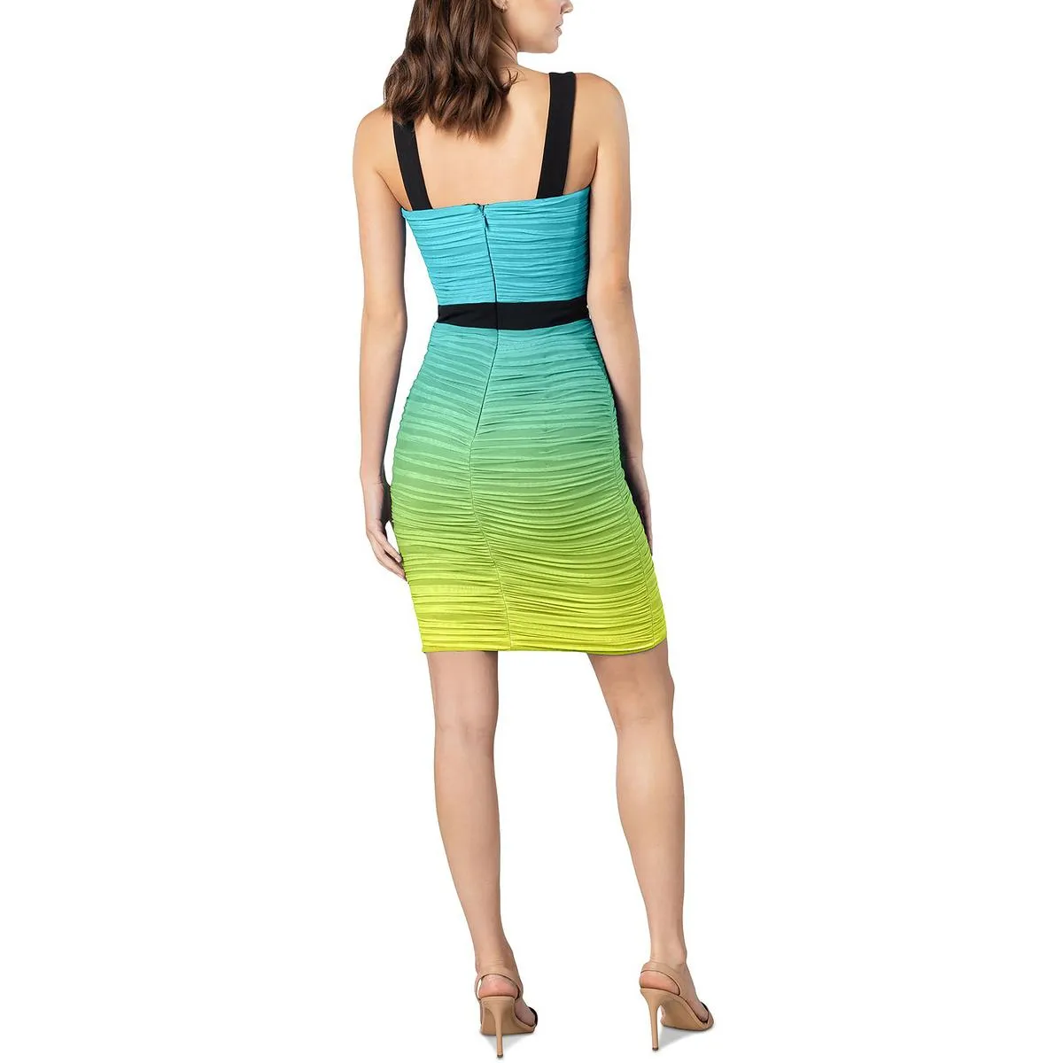 Dress The Population Womens Ombre Knee-Length Bodycon Dress
