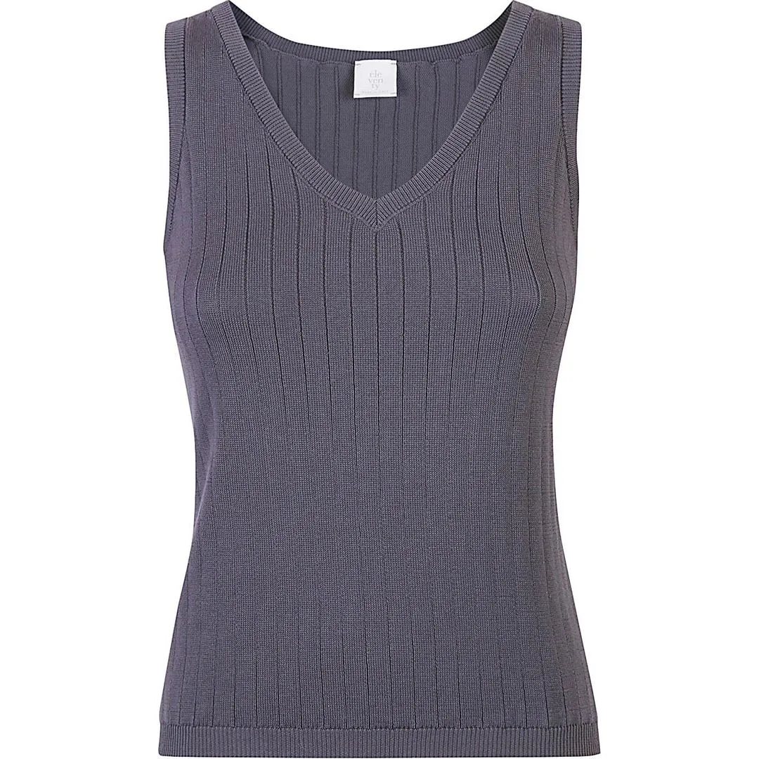 ELEVENTY KNIT SLEEVELESS TOP