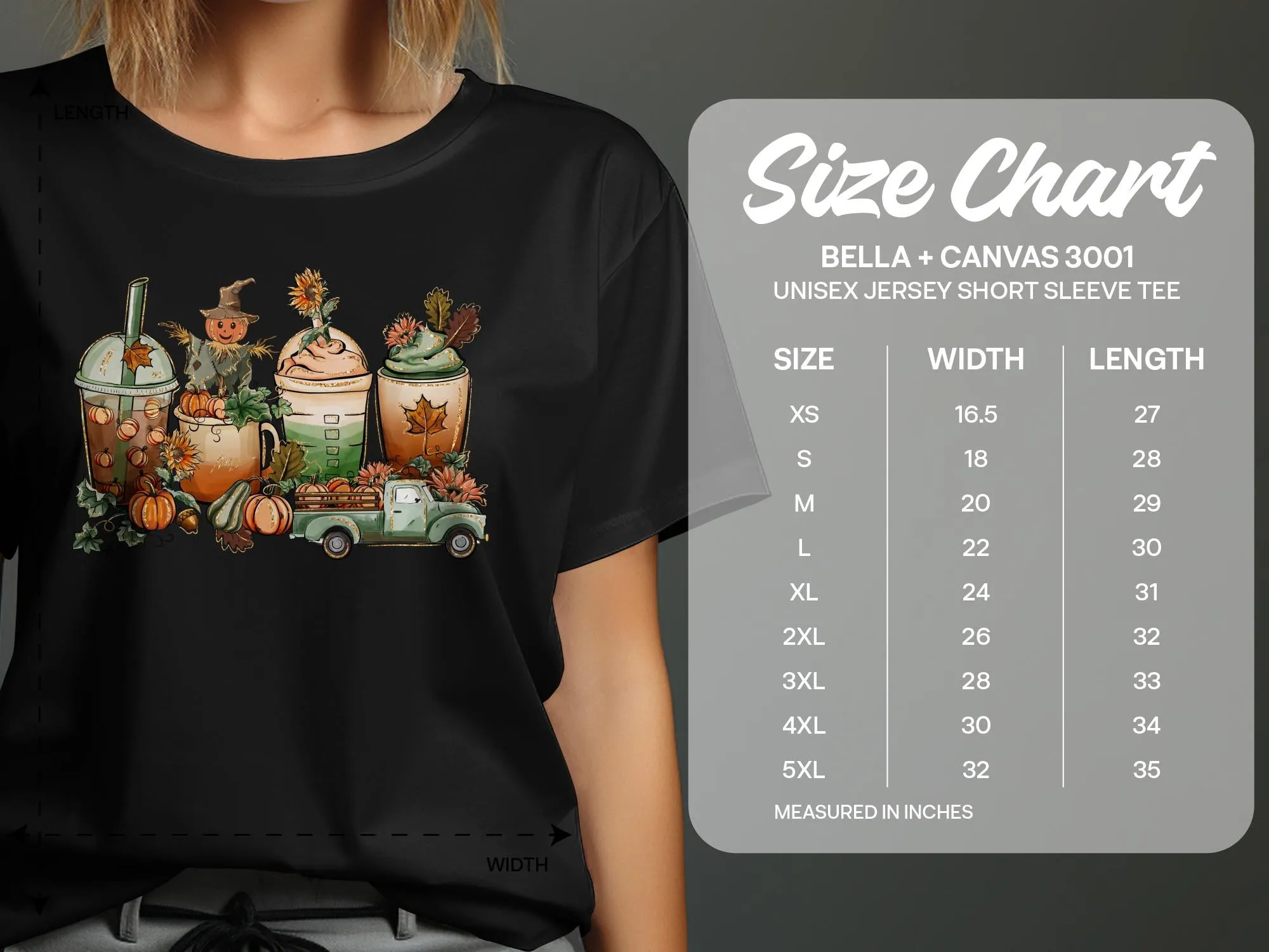 Fall Coffee Drinks Shirt,Tank, Sweatshirt and Matching Family Shirts. Perfect for a Fall, Autumn or Thanksgiving Gift