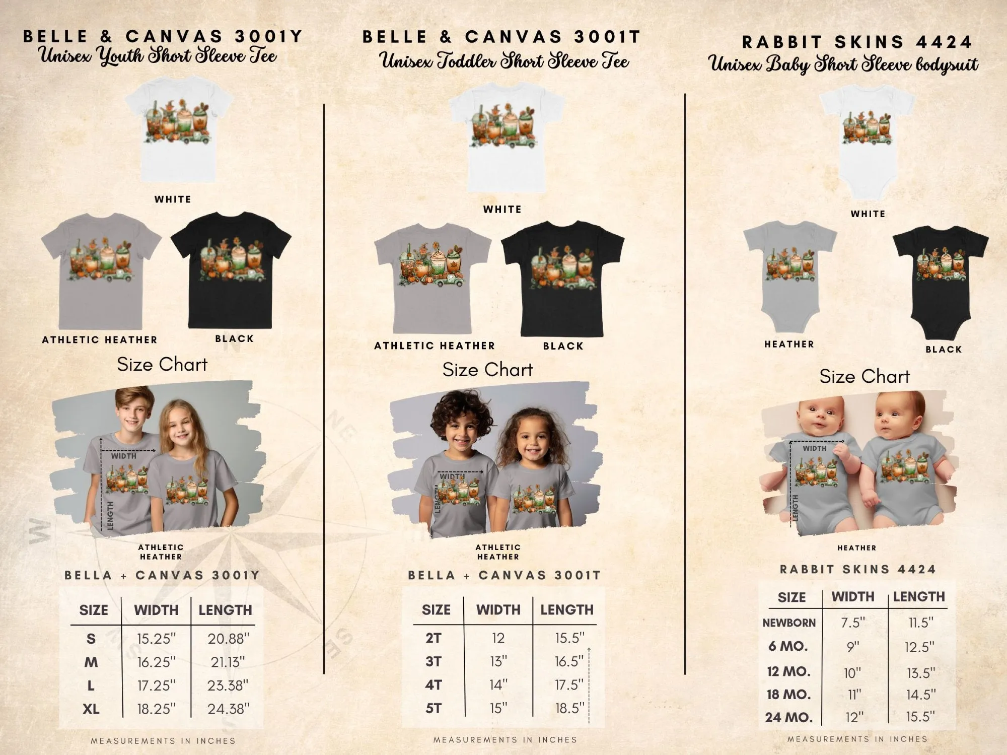 Fall Coffee Drinks Shirt,Tank, Sweatshirt and Matching Family Shirts. Perfect for a Fall, Autumn or Thanksgiving Gift