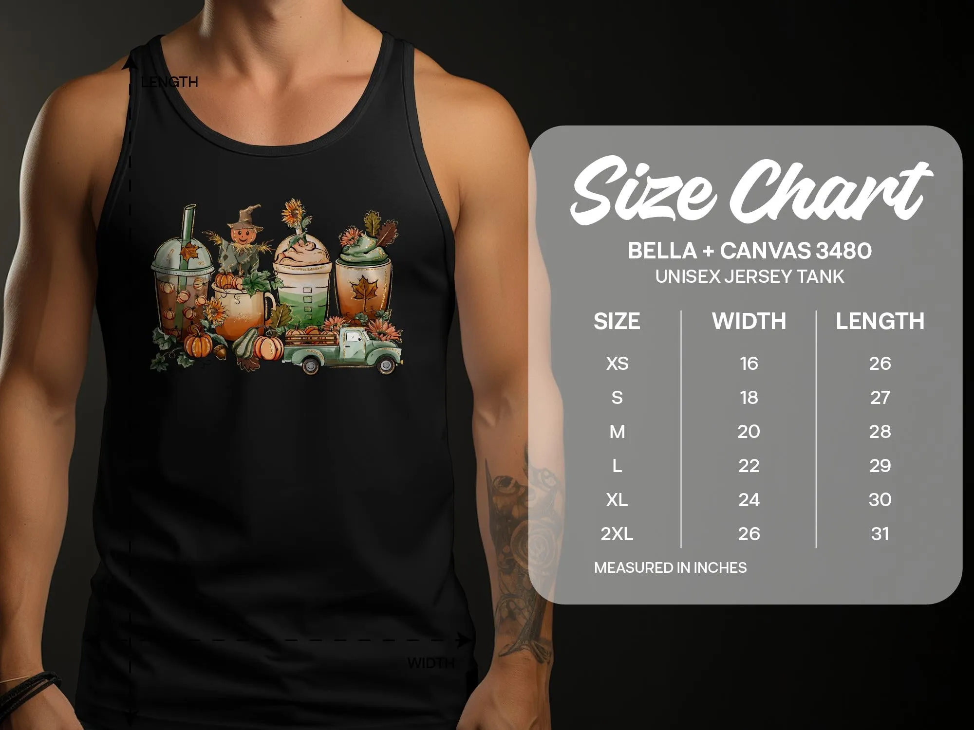 Fall Coffee Drinks Shirt,Tank, Sweatshirt and Matching Family Shirts. Perfect for a Fall, Autumn or Thanksgiving Gift