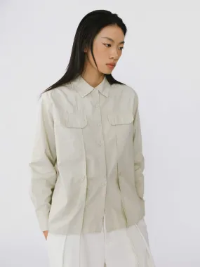 Faux Pocket 100% Cotton Shirt