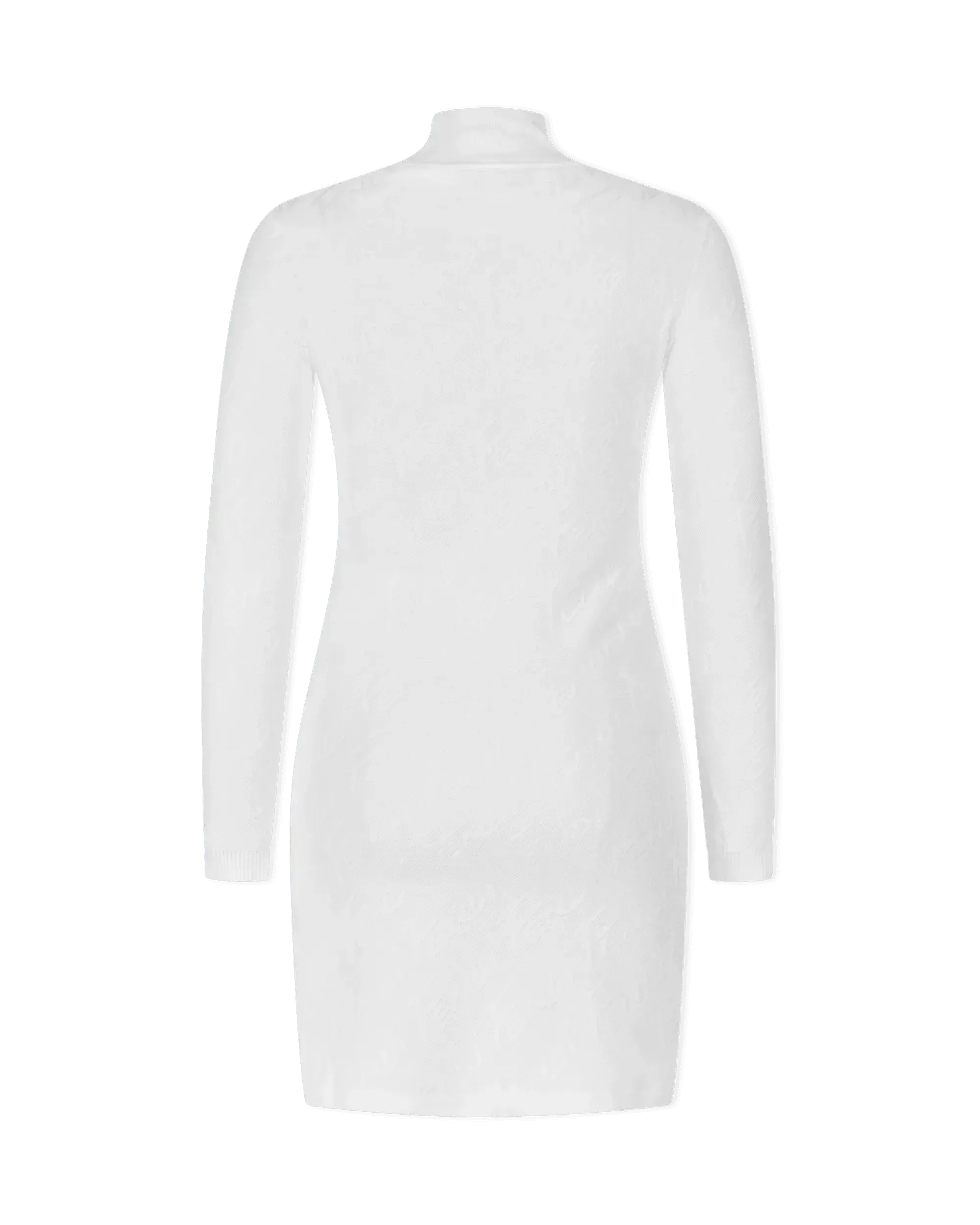 Fendi Brush Long Sleeve Mini Dress