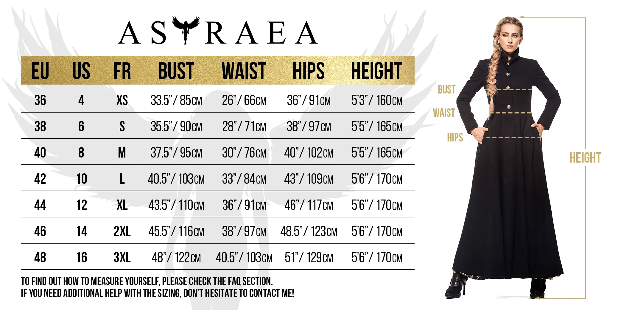 Floor Length Wool Coat