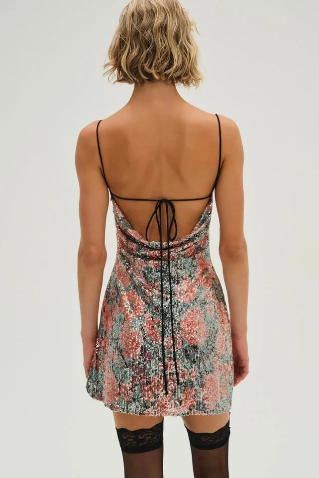 For Love & Lemons Ladonna Mini Dress - Multi