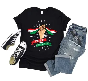 Free Palestine Flag T-Shirt