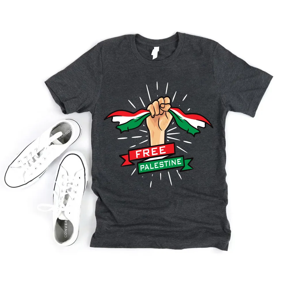 Free Palestine Flag T-Shirt