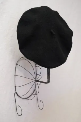 French Beret- Black