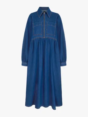 Gabriella denim midi dress