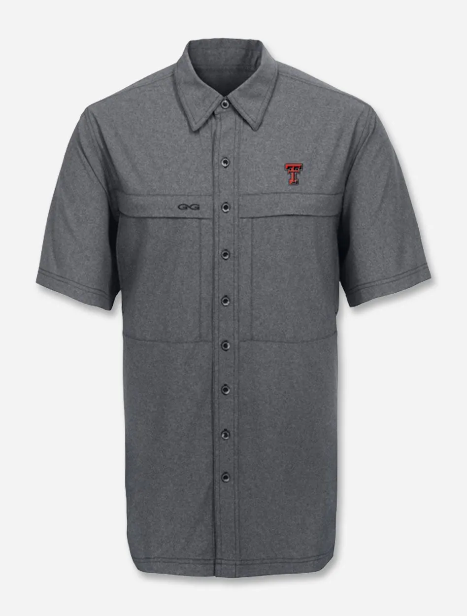 GameGuard Texas Tech Red Raiders Double T "Caviar MicroTek" Short Sleeve Dress Shirt